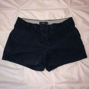 J. Crew Navy Chino Shorts